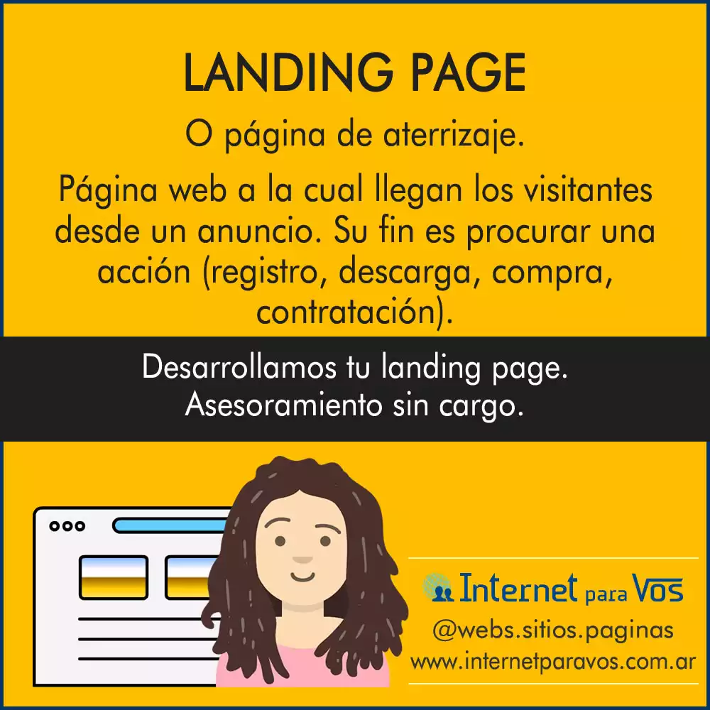 viñeta 4 qué es una landing page
