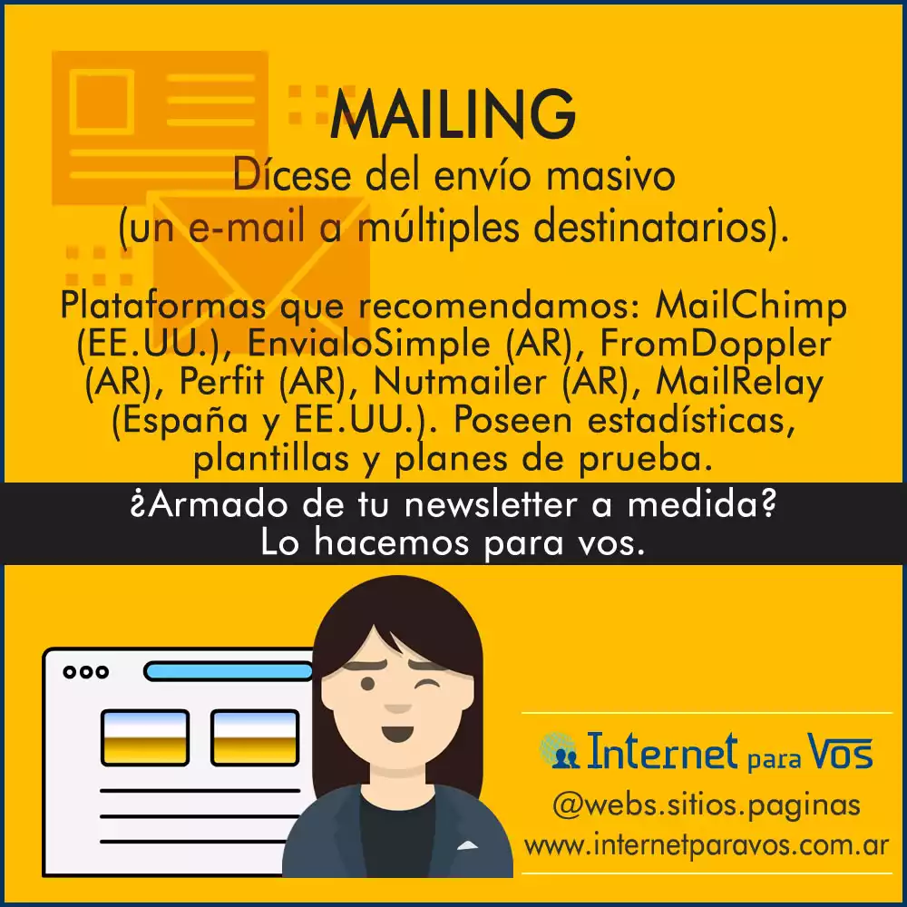 viñeta 6 qué es el mailing