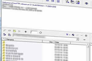 ¿Qué es FTP? Captura de CoreFTP