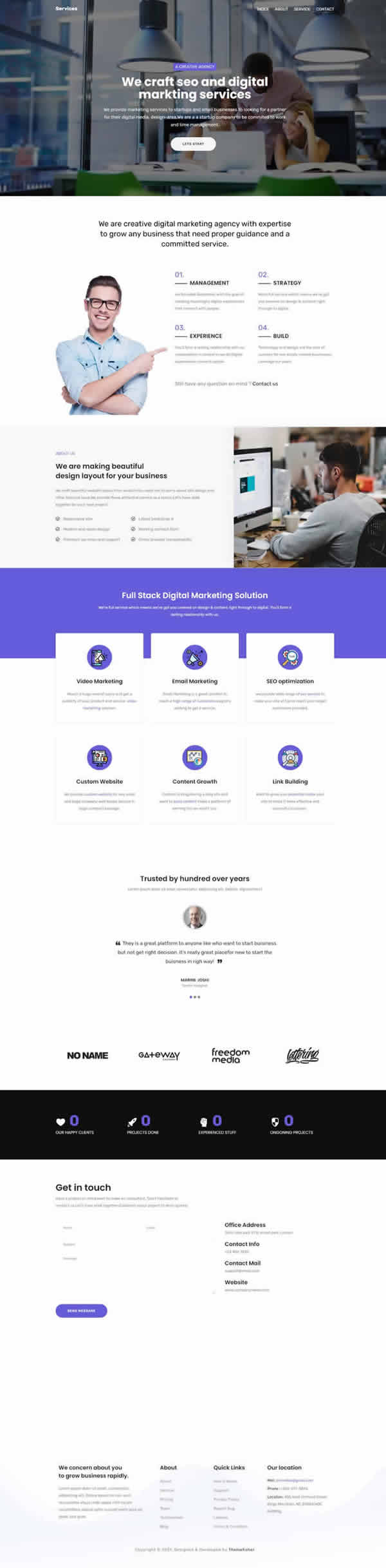 plantilla 7 plan diseño web avanzado